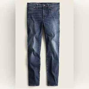 J. Crew 10" toothpick jean in Blue Waterline wash